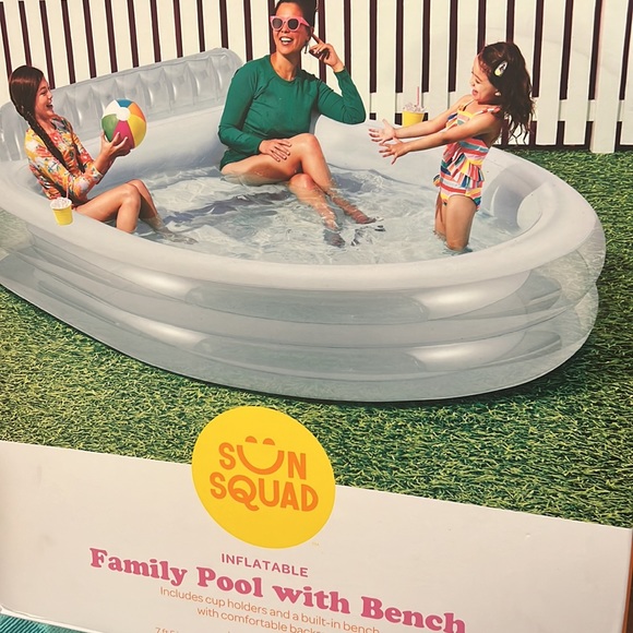 sun squad Other - Family swimming Pool with Bench